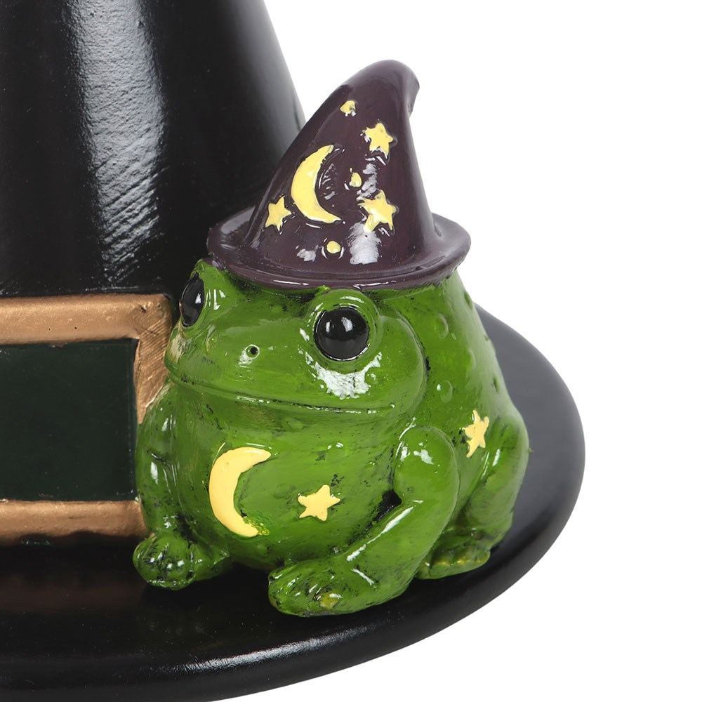 Something Different - Magic Toad and Witch Hat Incense Cone Holder Incense holder - Multicolours